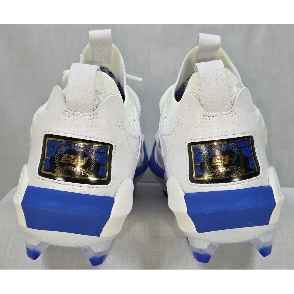 Under Armour HOVR Bryce Harper 7 Low TPU Baseball Cleats‎ White Blue Size 10